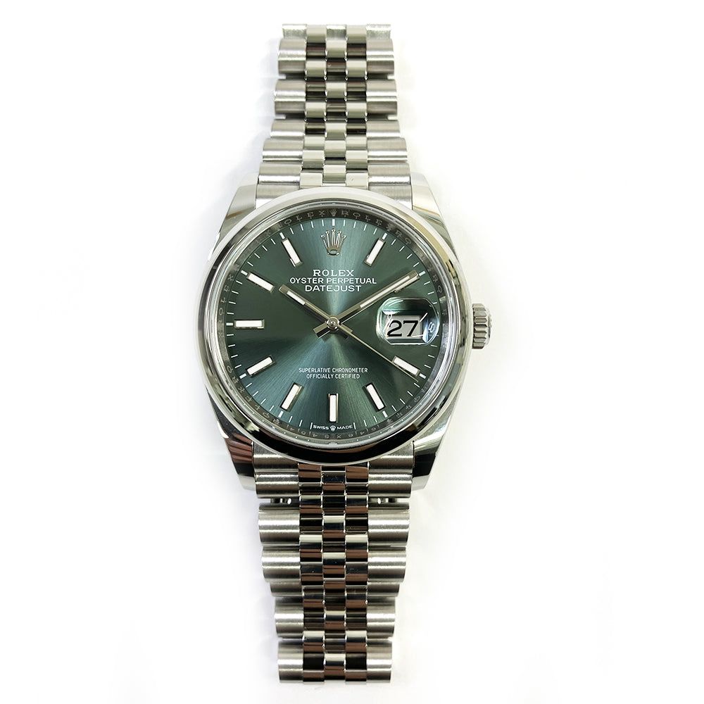 Rolex Datejust 36mm Mint Green Dial 126200