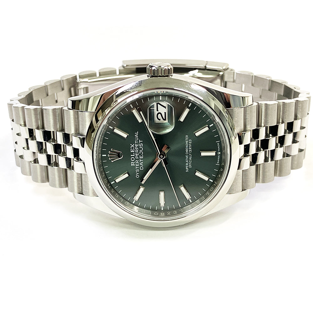 Rolex Datejust 36mm Mint Green Dial 126200