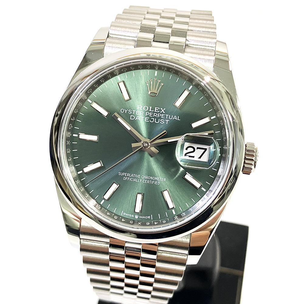Rolex Datejust 36mm Mint Green Dial 126200
