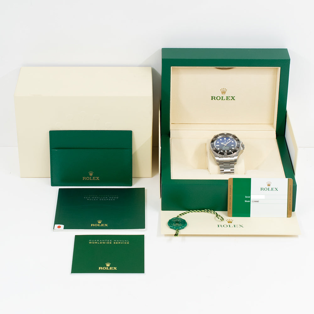 Rolex Deepsea 44mm D-Blue Dial 116660 (2017)