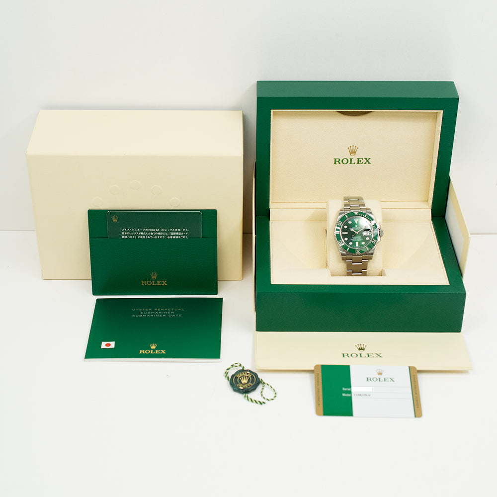 Rolex Submariner Date 40mm "Hulk" Dial 116610LV (2019)