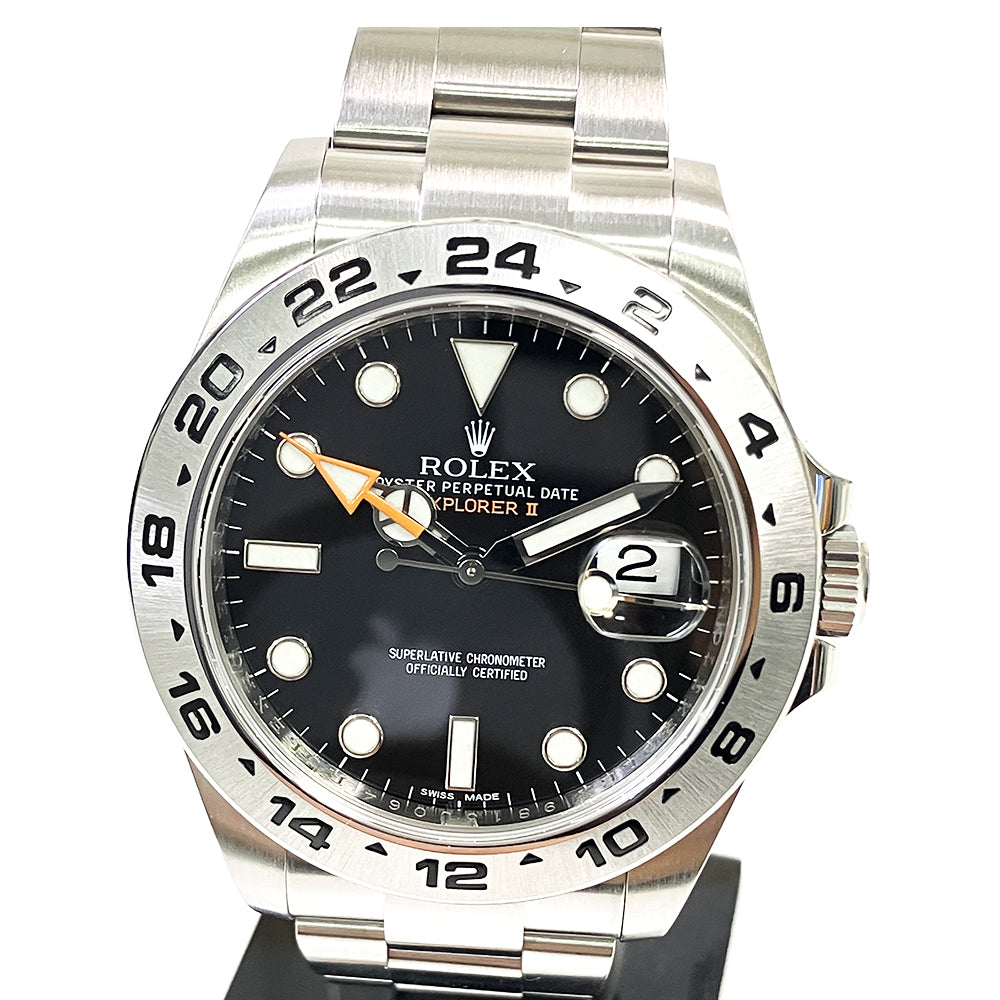 Rolex Explorer II Black Dial 216570 (2015)