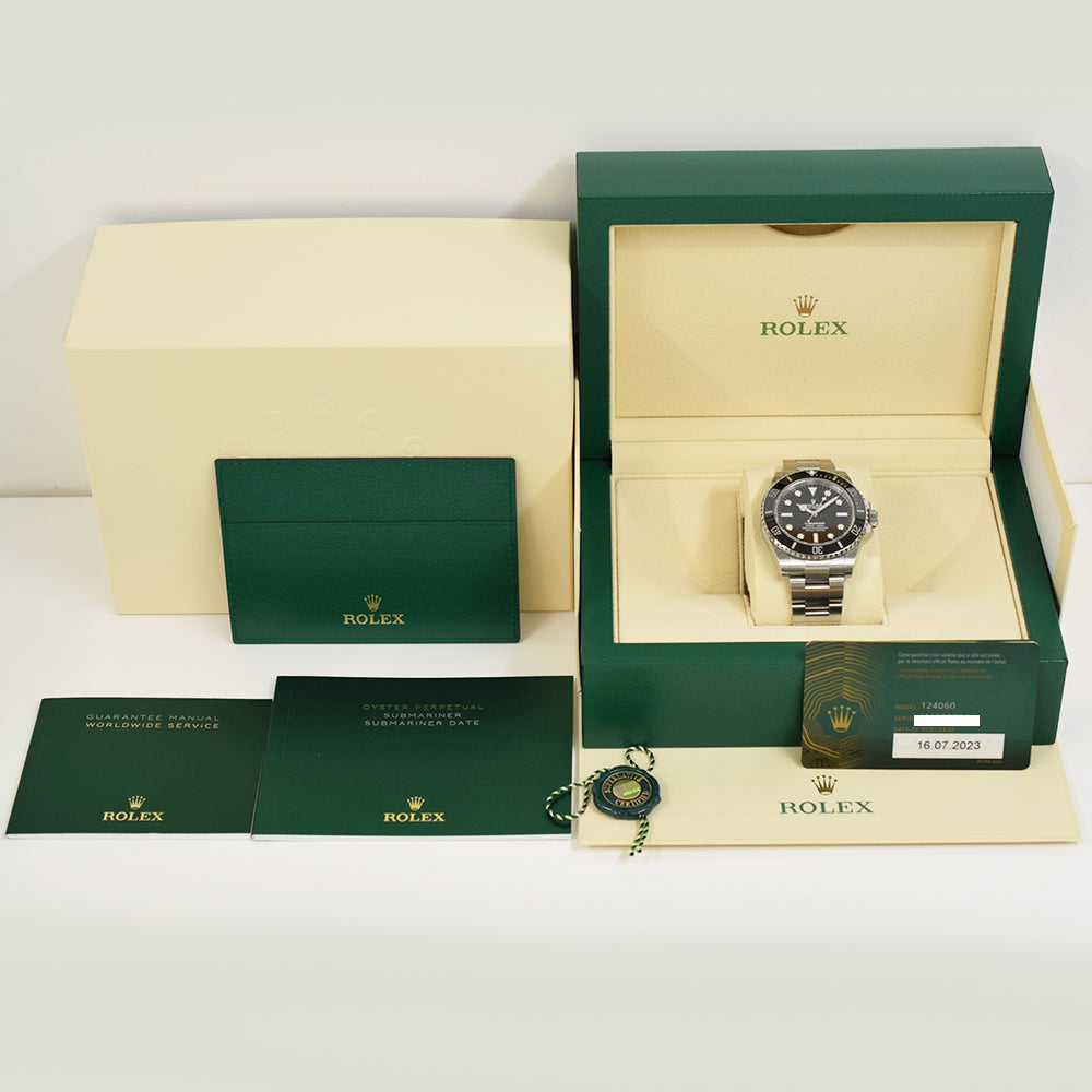 Rolex Submariner No Date 41mm Black Dial 124060 (2023)