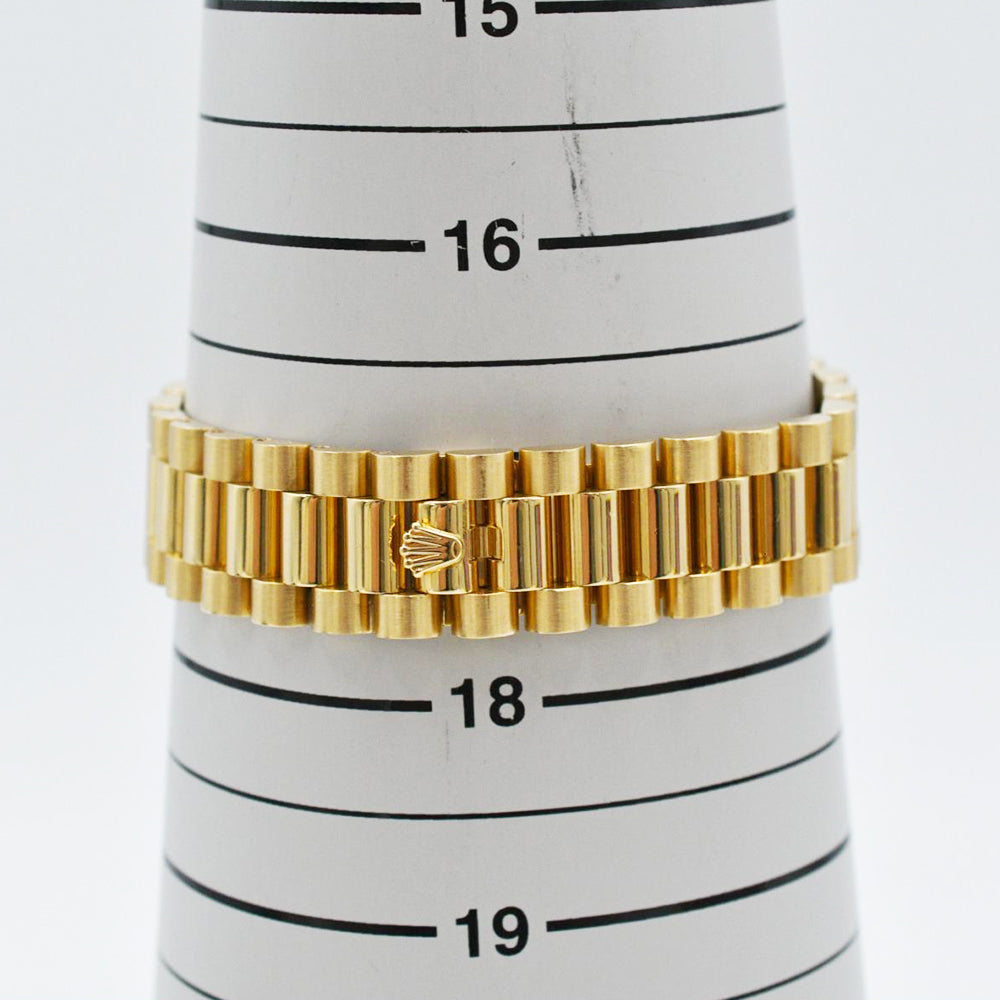 Rolex Day-Date 36mm Champagne Jubilee Diamond Dial 118238NCA (2013)