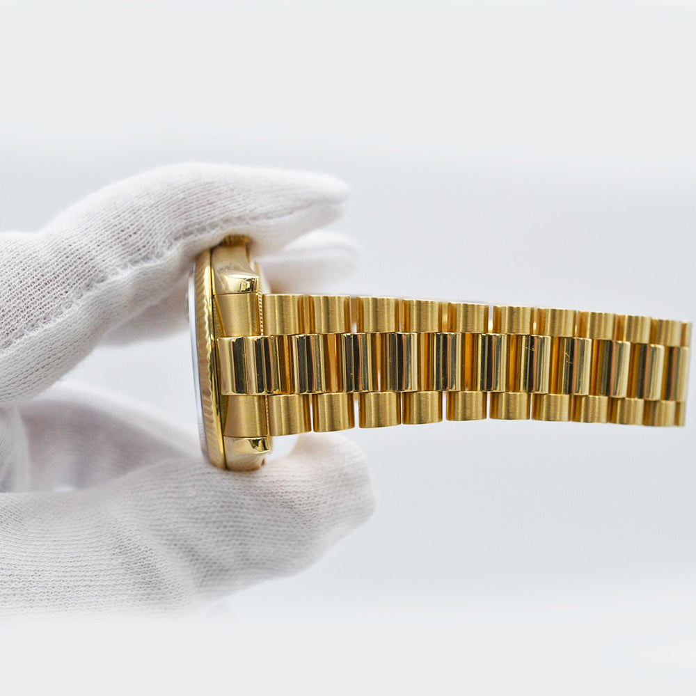 Rolex Day-Date 36mm Champagne Jubilee Diamond Dial 118238NCA (2013)