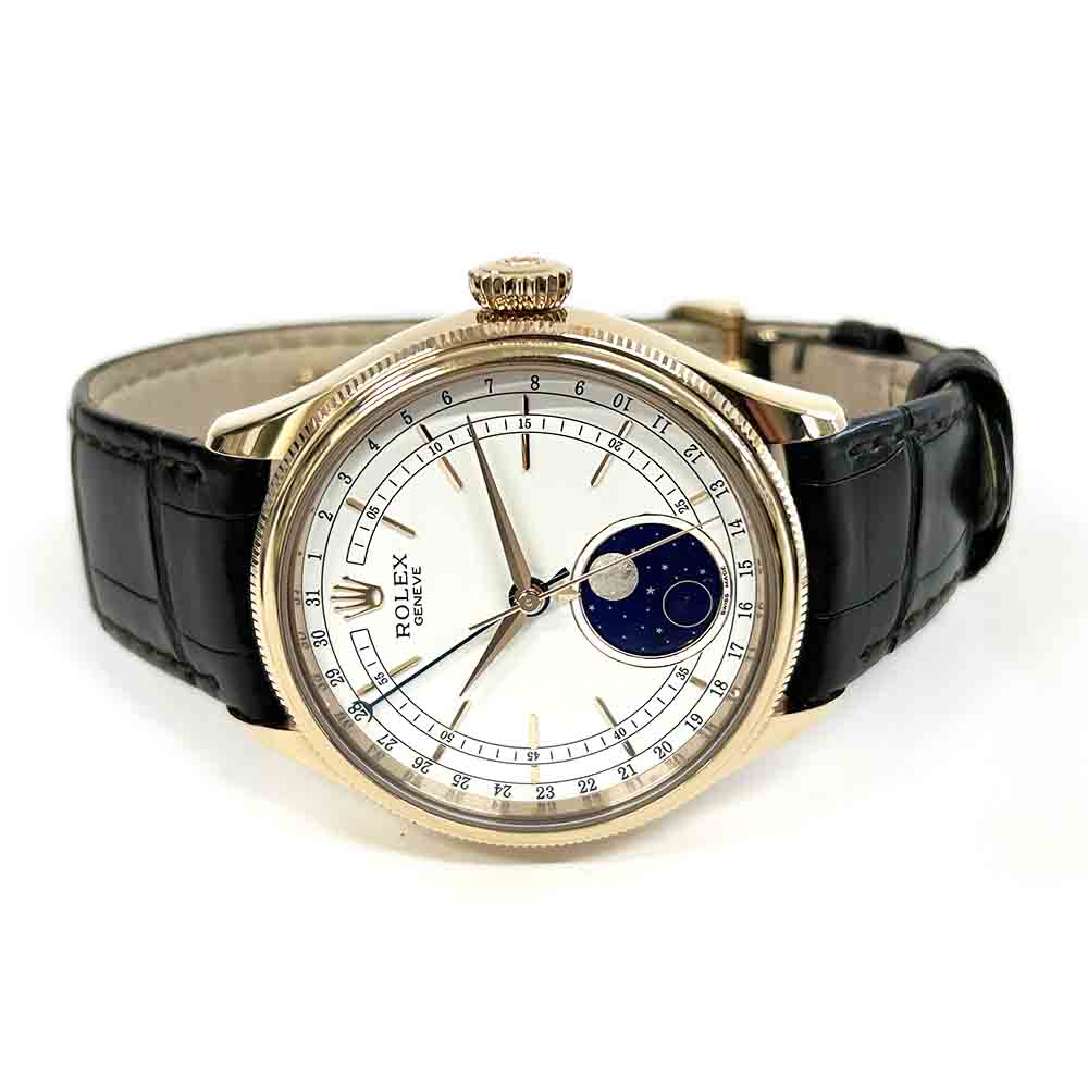 Rolex Cellini Moonphase White Dial 50535 (2019)