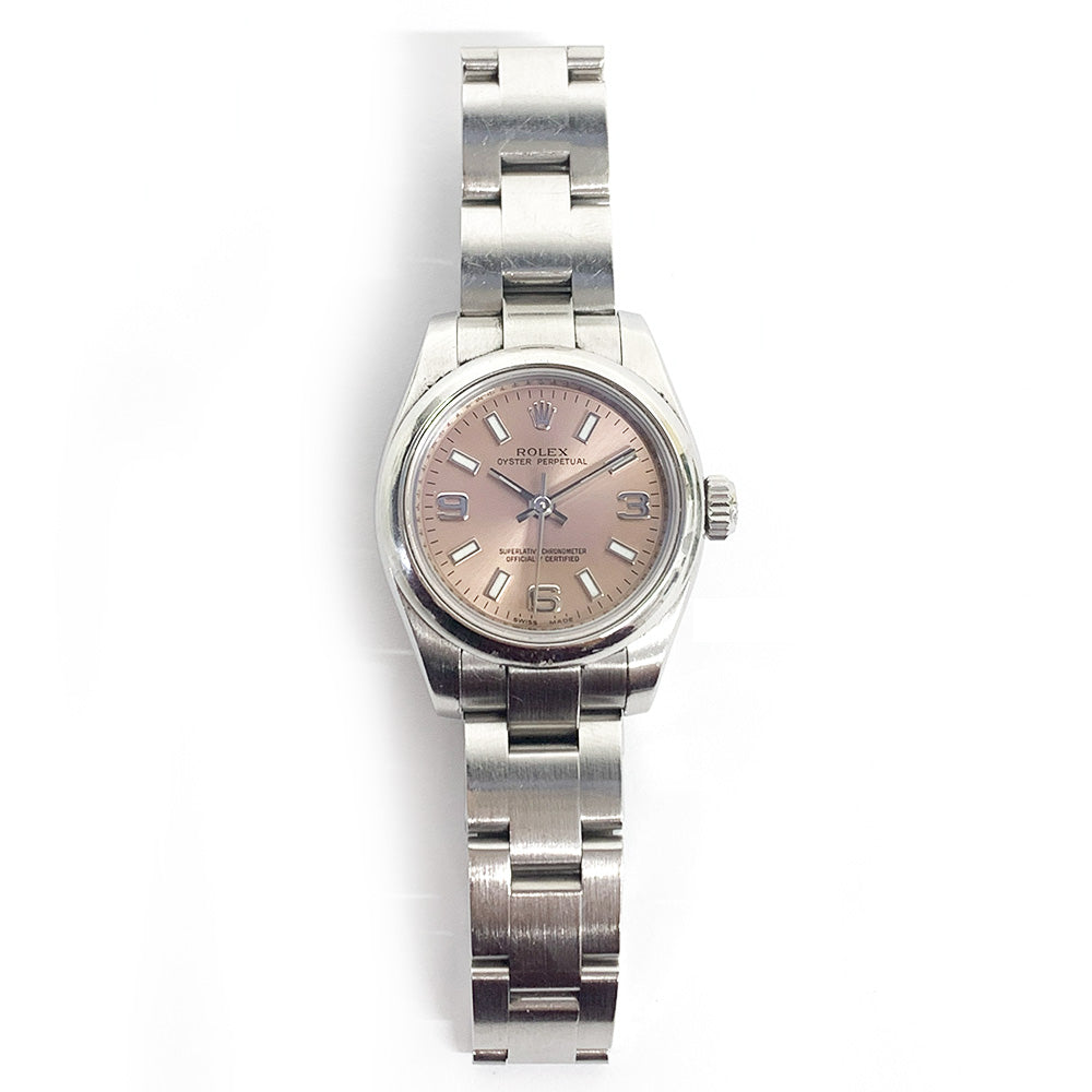 Rolex Oyster Perpetual 26mm Salmon Dial 176200 (2007)