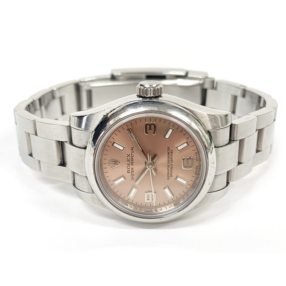 Rolex Oyster Perpetual 26mm Salmon Dial 176200 (2007)