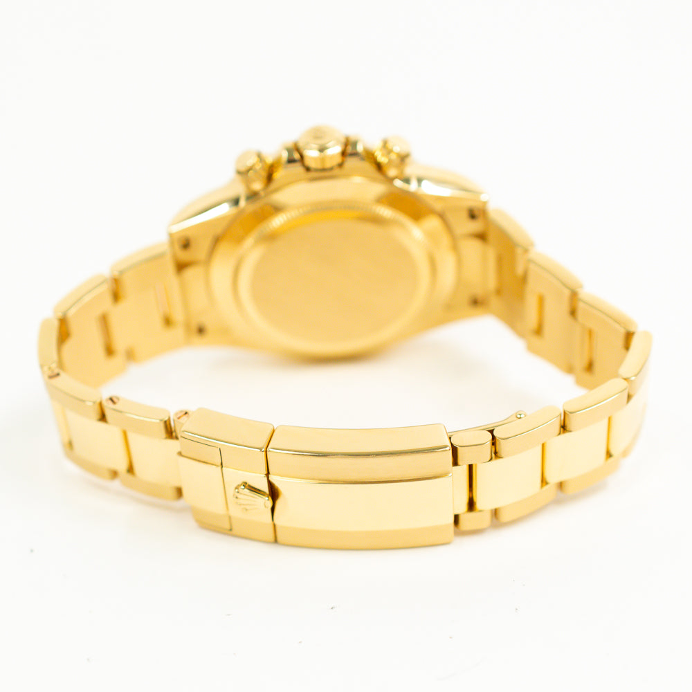 Rolex Daytona Yellow Gold Green Dial 116508 (2018)