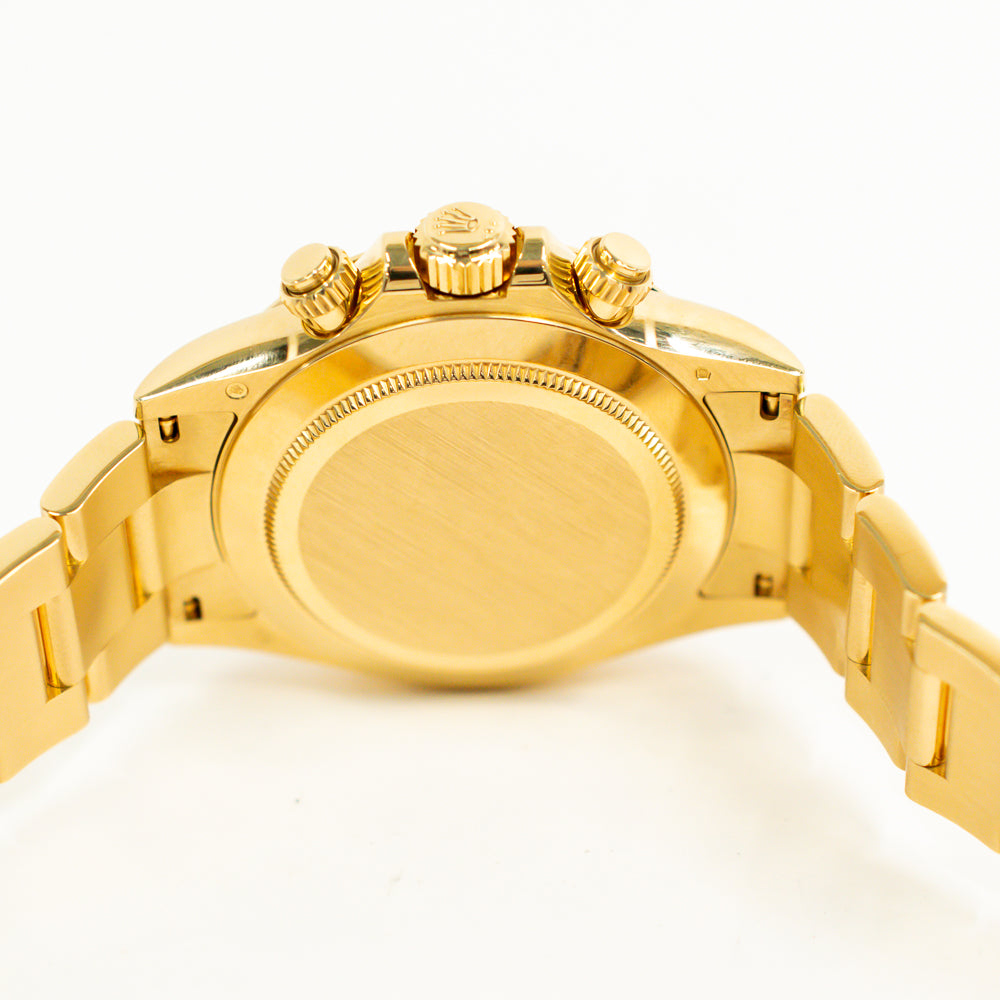 Rolex Daytona Yellow Gold Green Dial 116508 (2018)