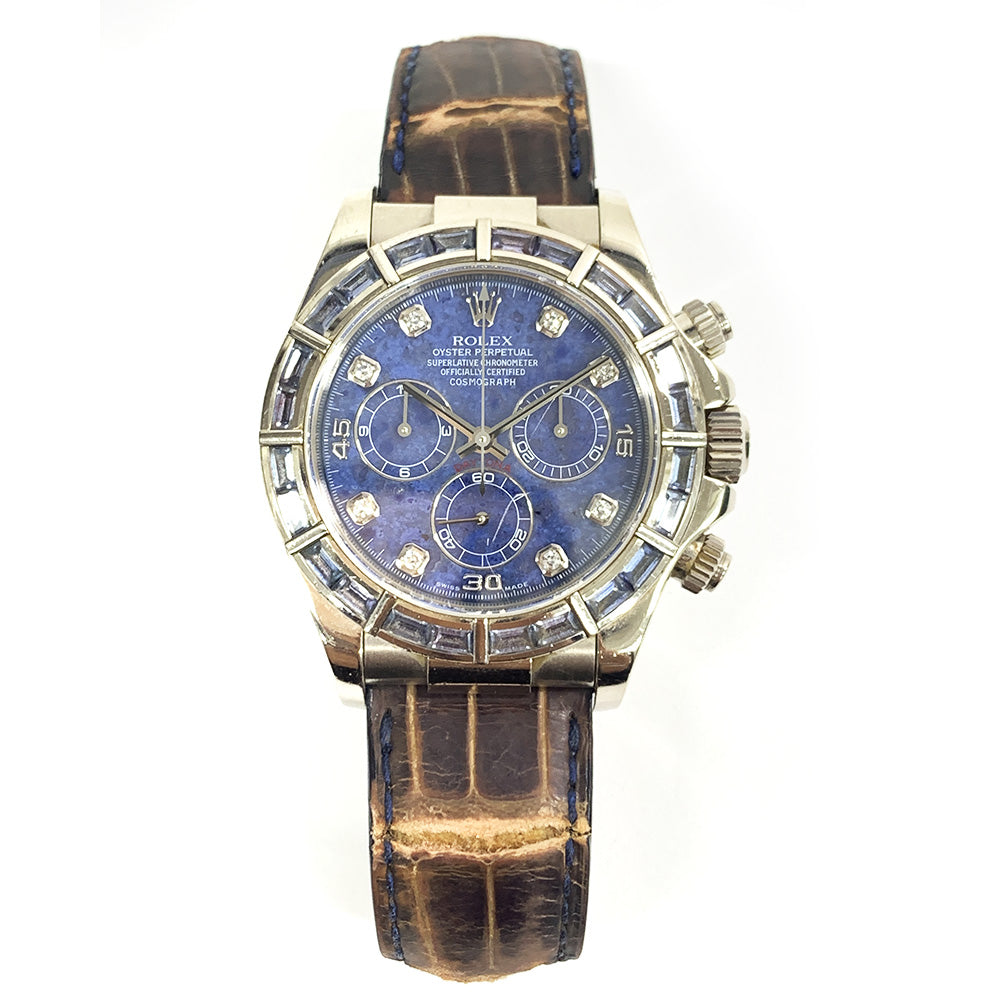 Rolex Daytona Blue Sodalite Diamond Dial 116589SACI