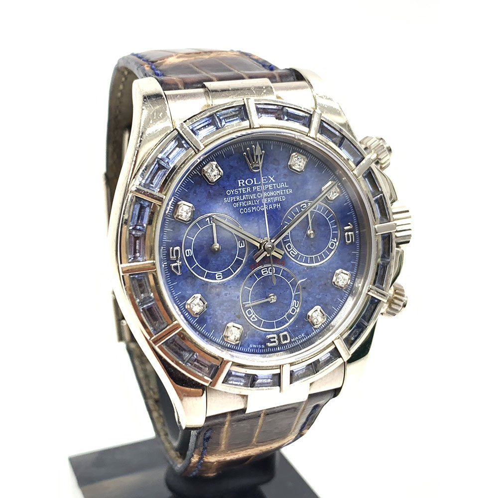 Rolex Daytona Blue Sodalite Diamond Dial 116589SACI