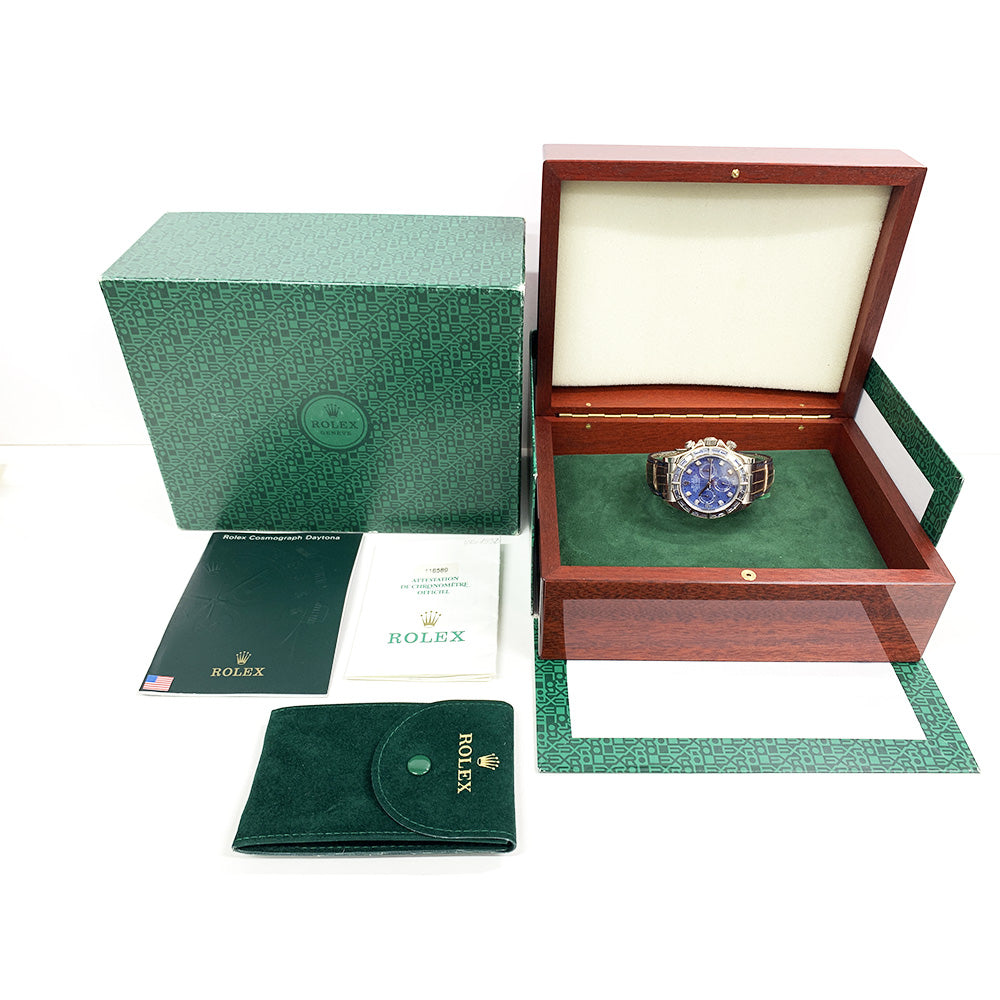 Rolex Daytona Blue Sodalite Diamond Dial 116589SACI