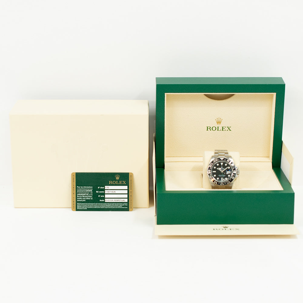 Rolex GMT-Master II Black Dial 116710LN (2014)