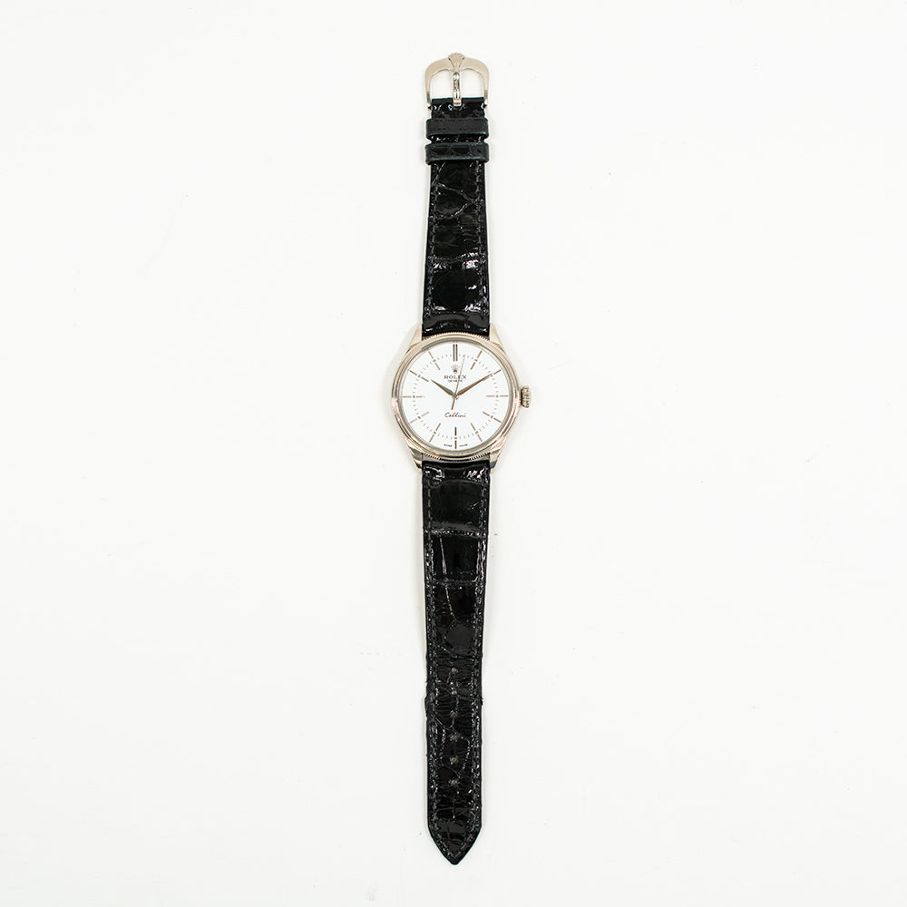 Rolex Cellini Time 39mm White Dial 50509 (2017)