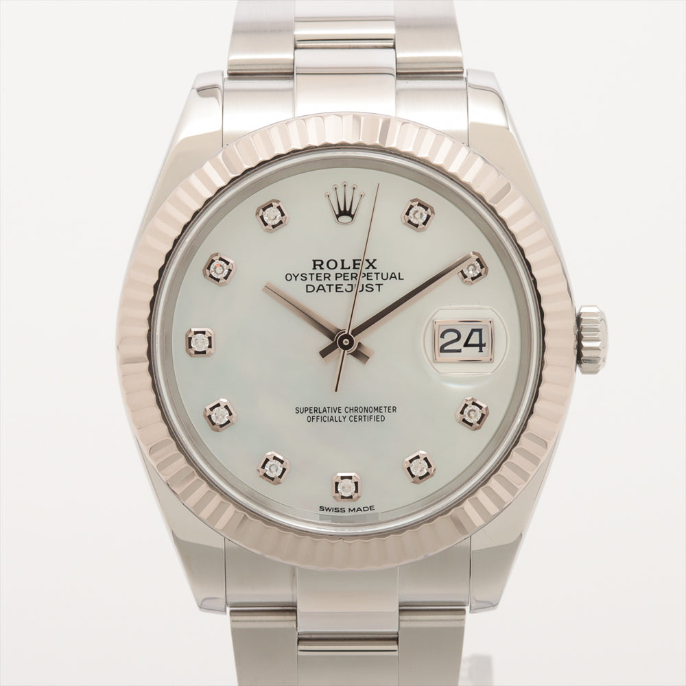 Rolex Datejust 41mm White Dial 126334 (2021)