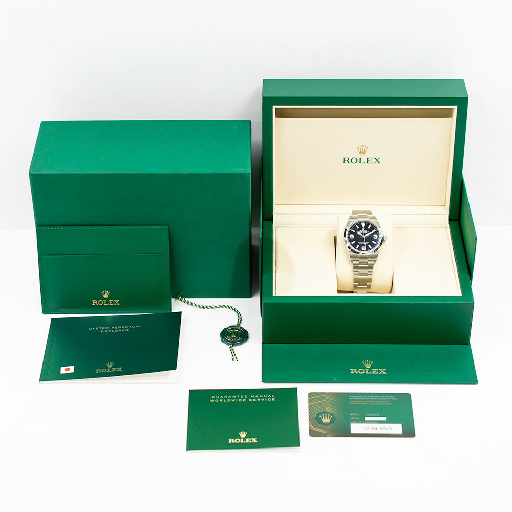 Rolex Explorer 36mm Black Dial 124270 (2025)