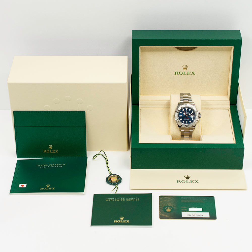Rolex Yacht-Master 40mm Oyster Blue Dial 126622 (2024)