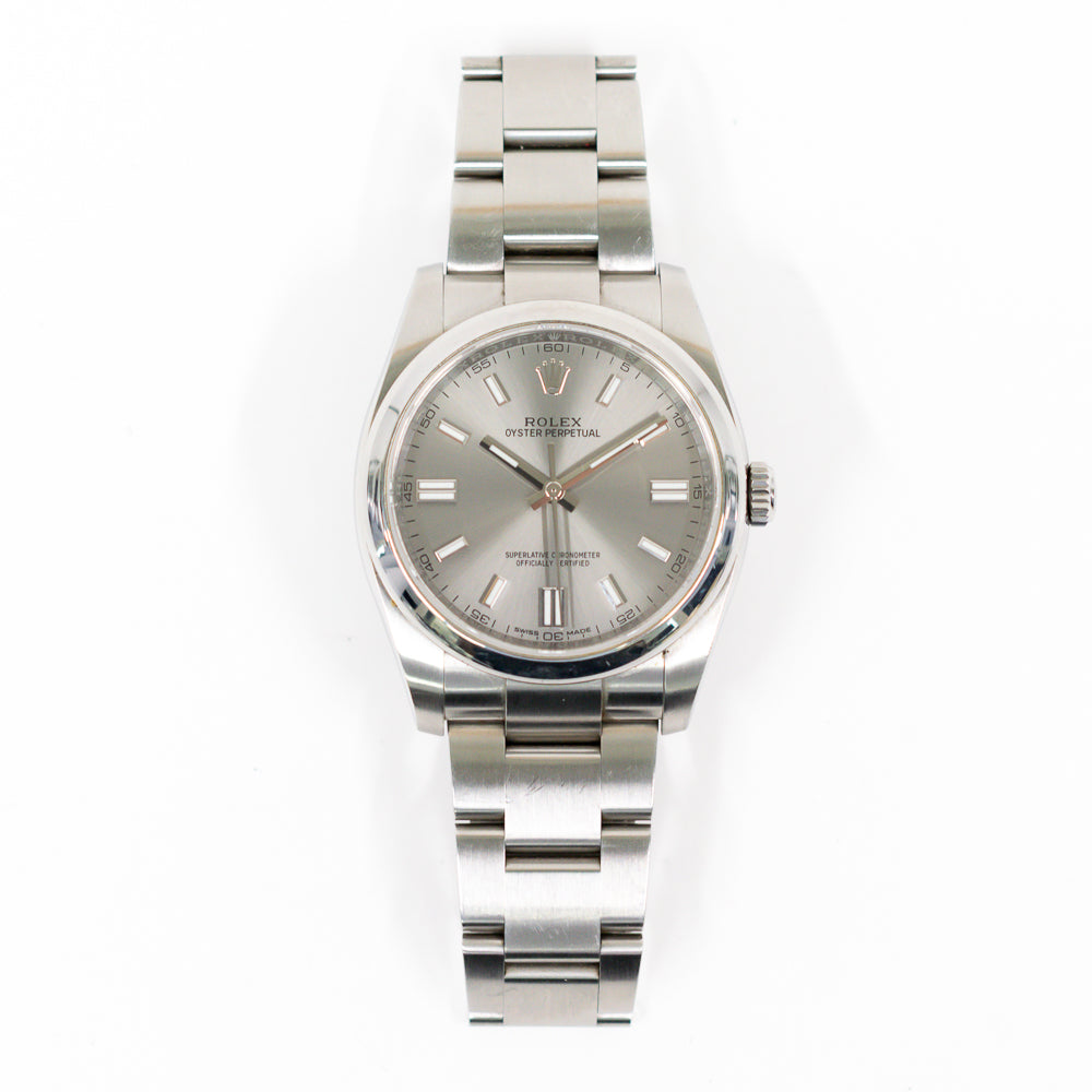 Rolex Oyster Perpetual 36mm Steel Dial 116000 (2019)