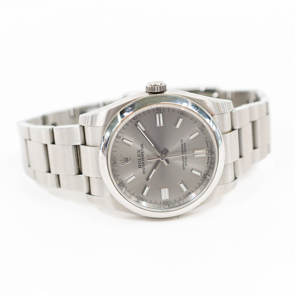 Rolex Oyster Perpetual 36mm Steel Dial 116000 (2019)