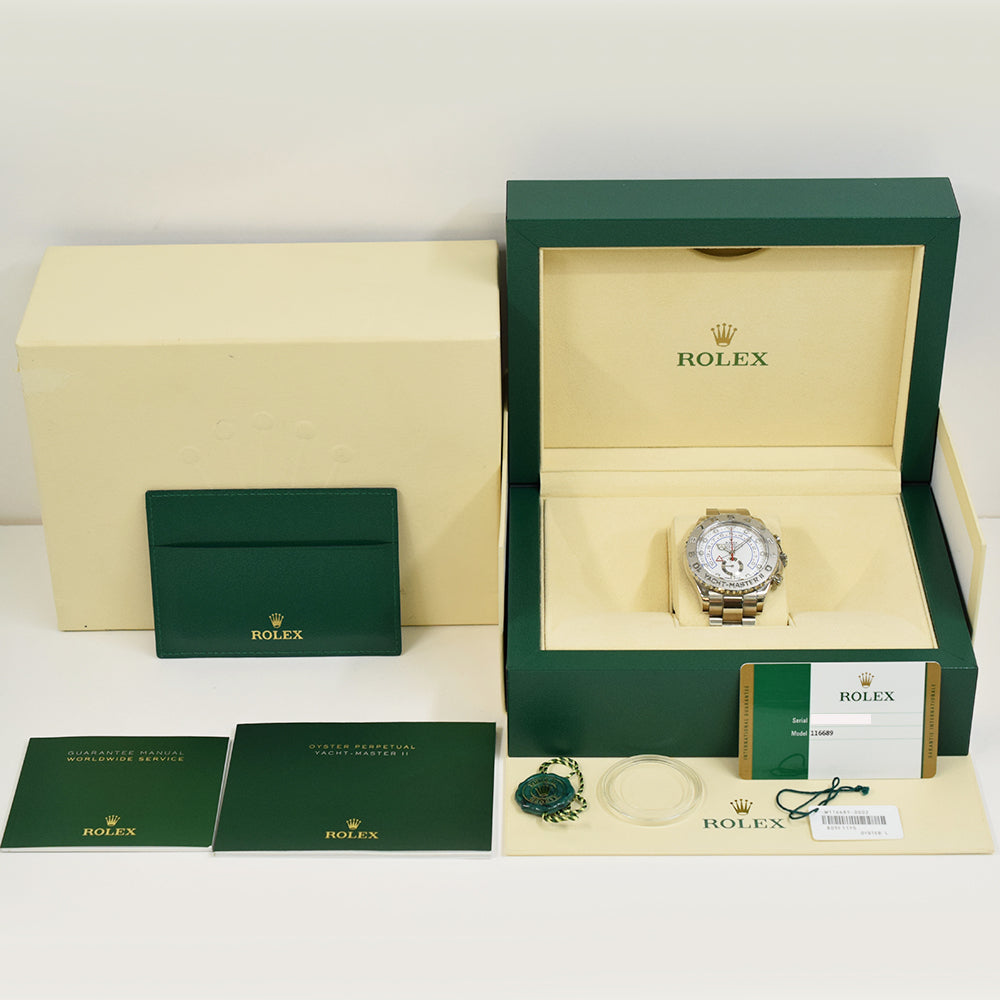 Rolex Yacht-Master II White Dial 116689 (2017)