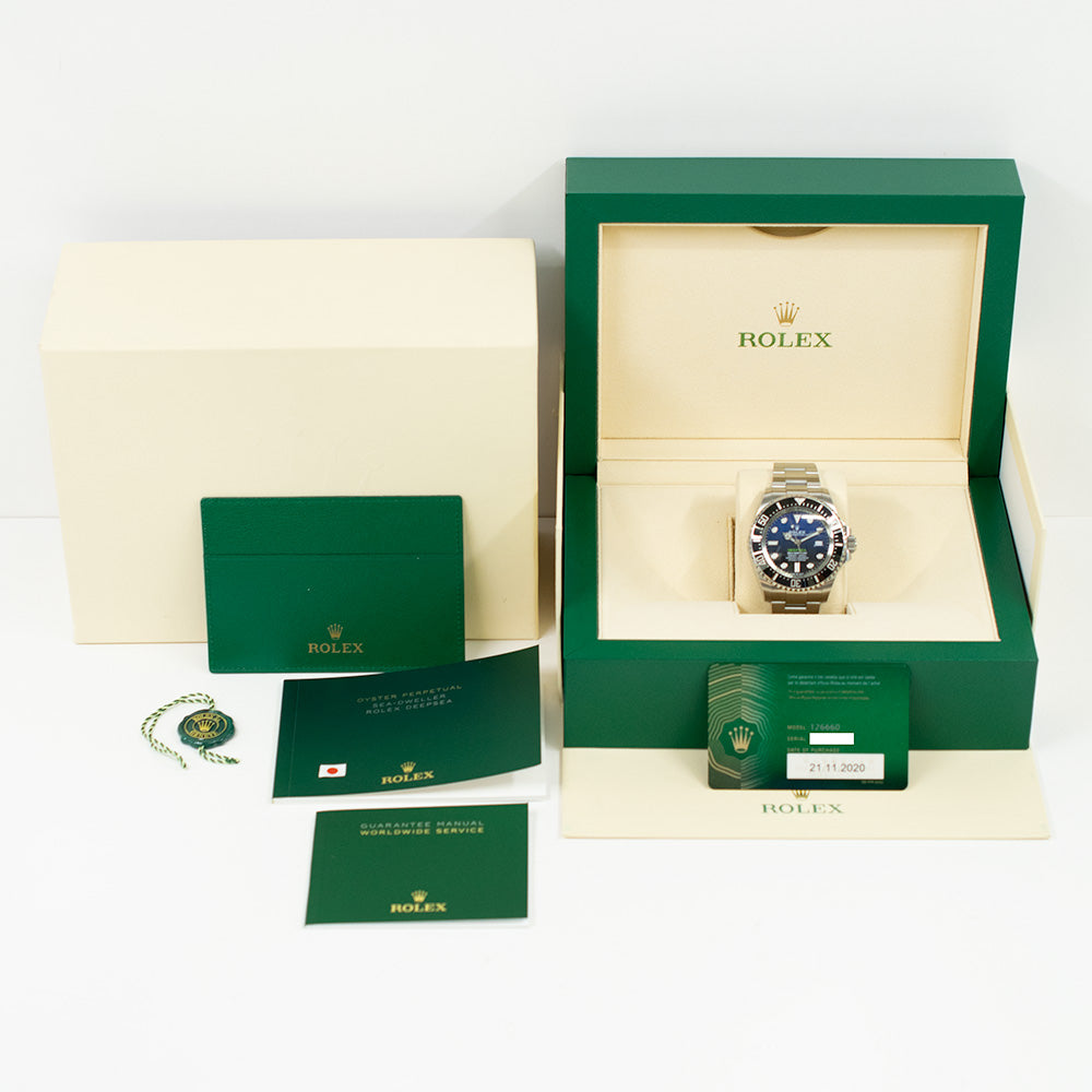 Rolex Sea Dweller Deep Sea 44mm D-Blue Dial 126660 (2020)