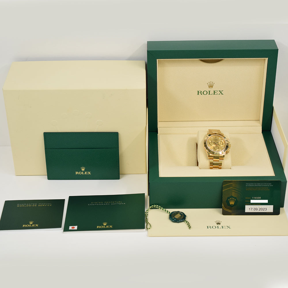 Rolex Daytona Champagne Dial 116508 (2023)