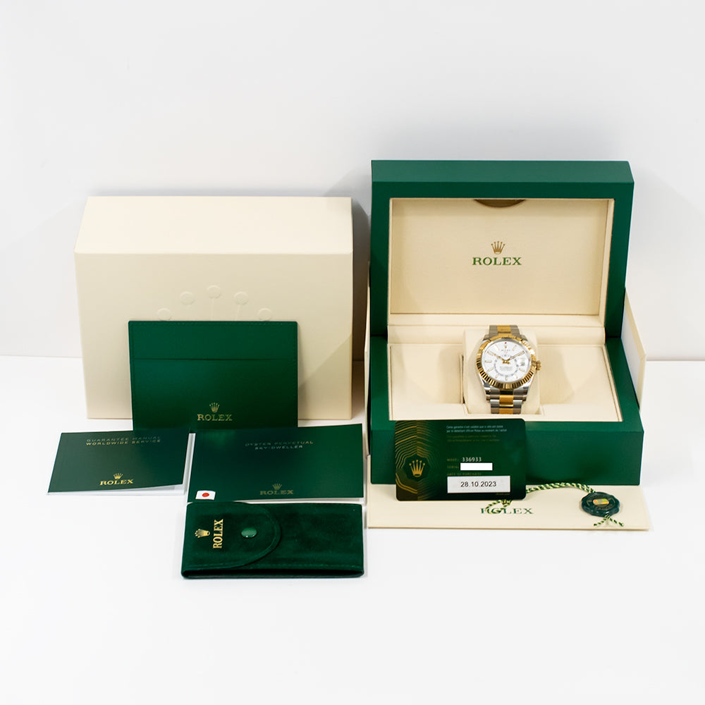 Rolex Sky-Dweller 42mm White Dial 336933 (2023)