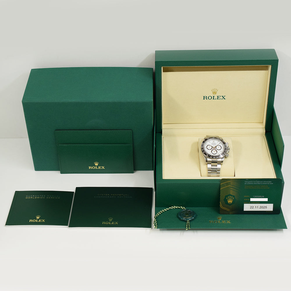 Rolex Daytona White Dial 126500LN (2025)