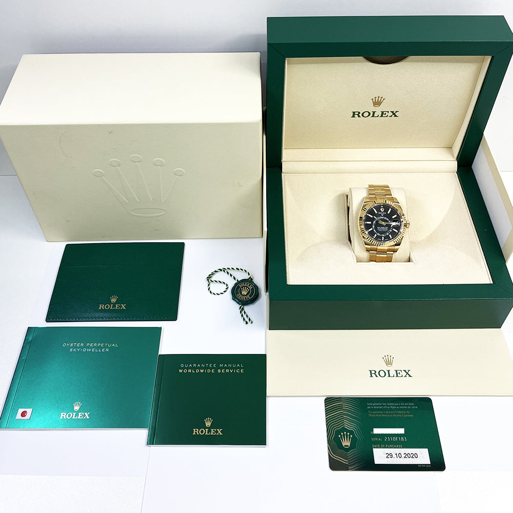 Rolex Sky-Dweller Black Dial 326938