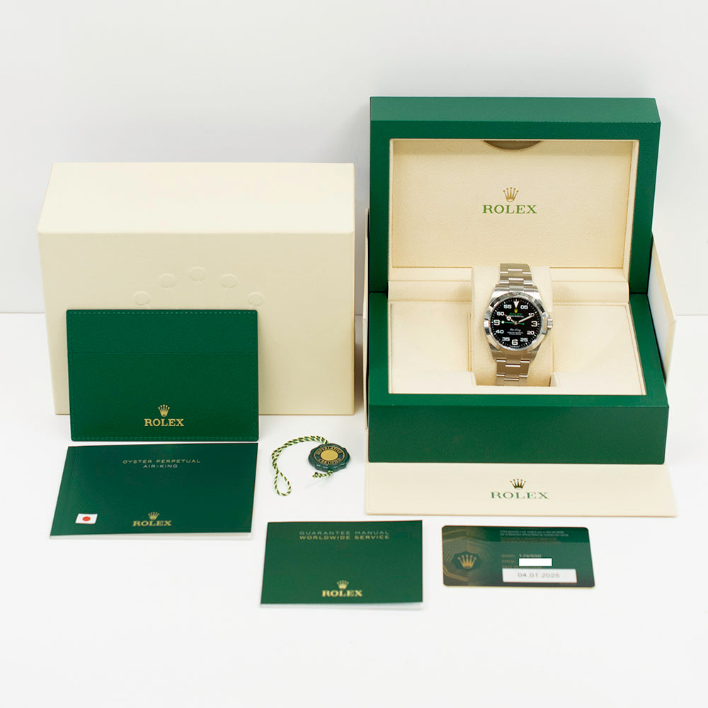 Rolex Air-King 40mm Black Dial 126900 (2025)