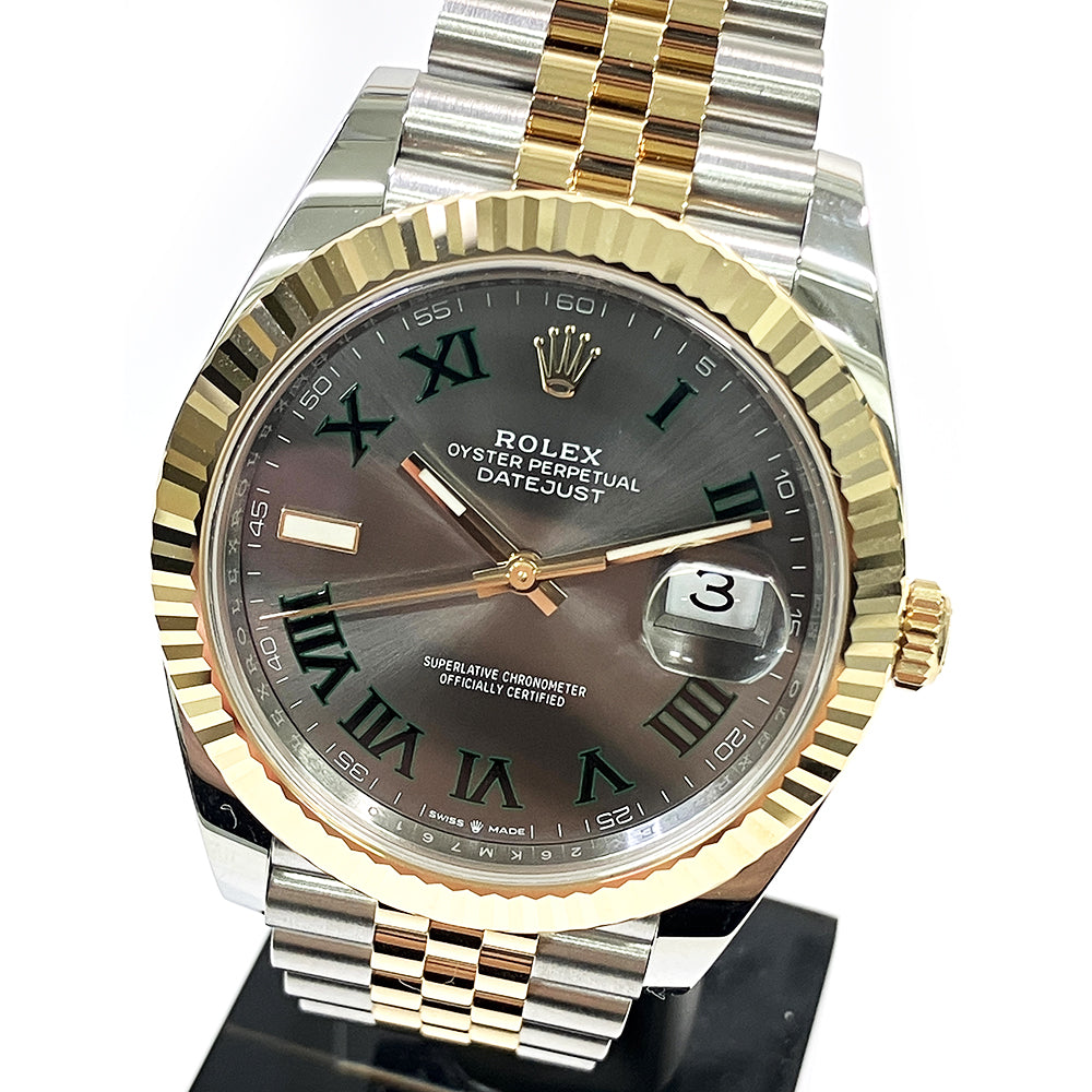 Rolex Datejust 41mm Wimbledon Dial 126333 (2025)
