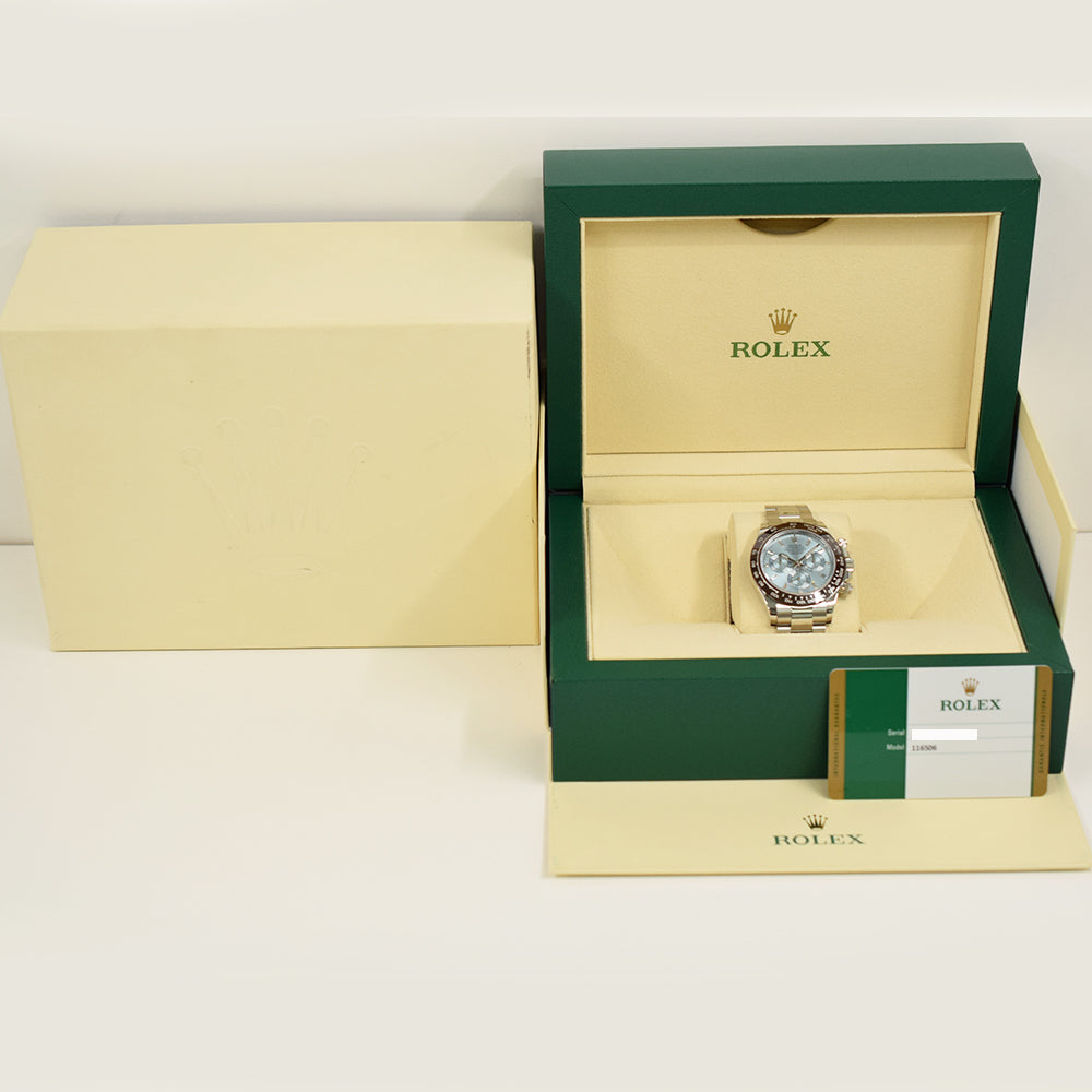 Rolex Daytona Ice Blue Diamond Dial 116506 (2018)