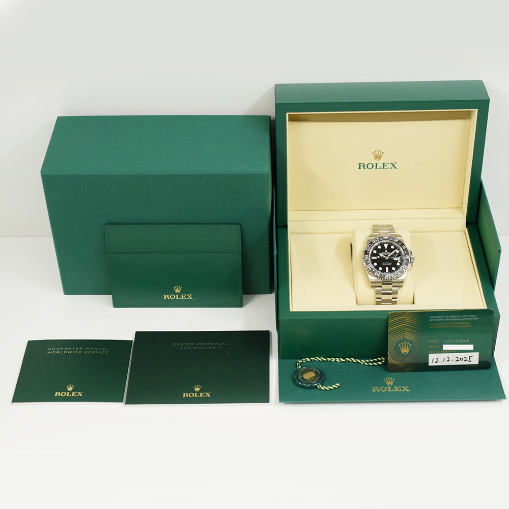 Rolex GMT-Master II Bruce Wayne Dial 126710GRNR (2025)