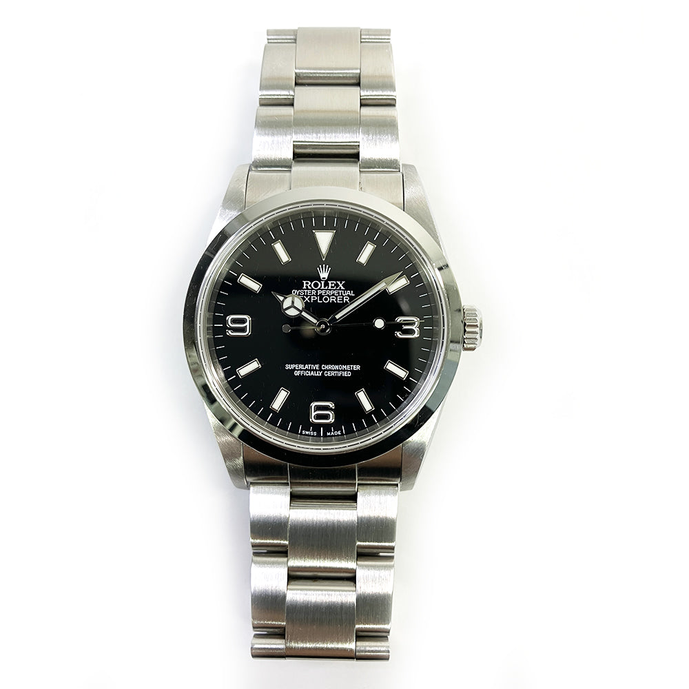 Rolex Explorer 36mm Steel Black Dial 114270 (2006)