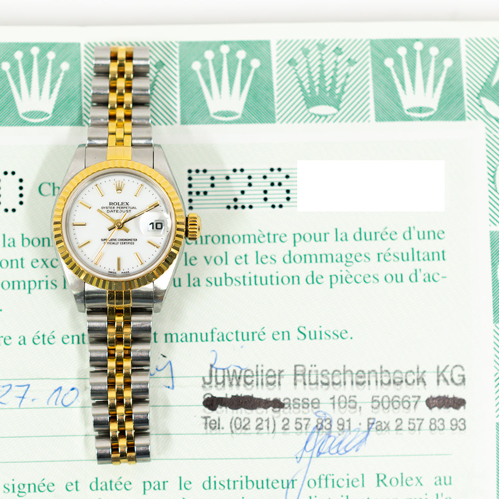 Rolex Datejust 26mm White Dial 79173 (2000)