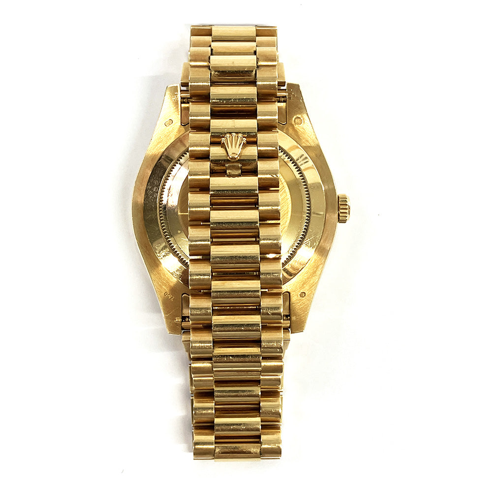 Rolex Day-Date II 41mm Champagne Diamond Dial 218398BR (2014)