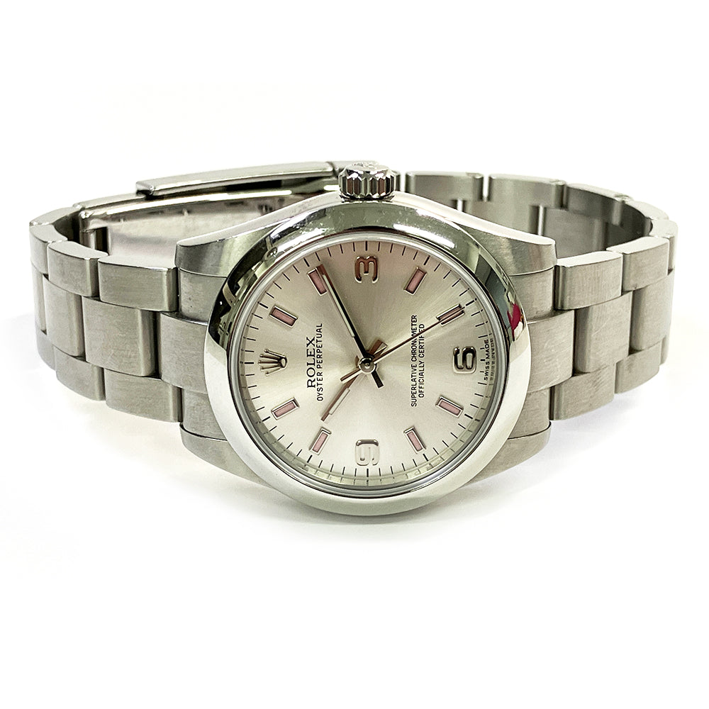 Rolex Oyster Perpetual 31mm Silver Dial 177200 (2016)