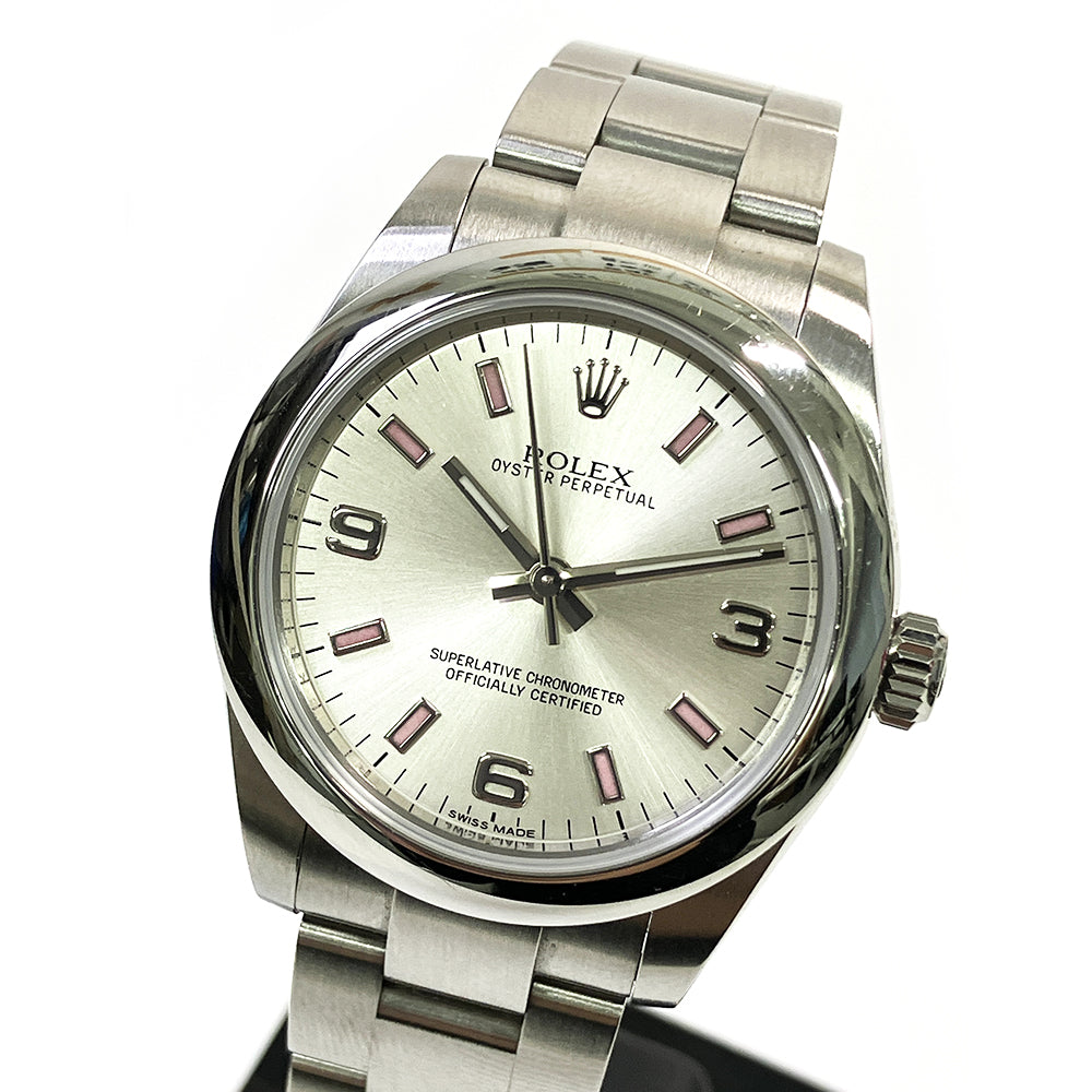 Rolex Oyster Perpetual 31mm Silver Dial 177200 (2016)
