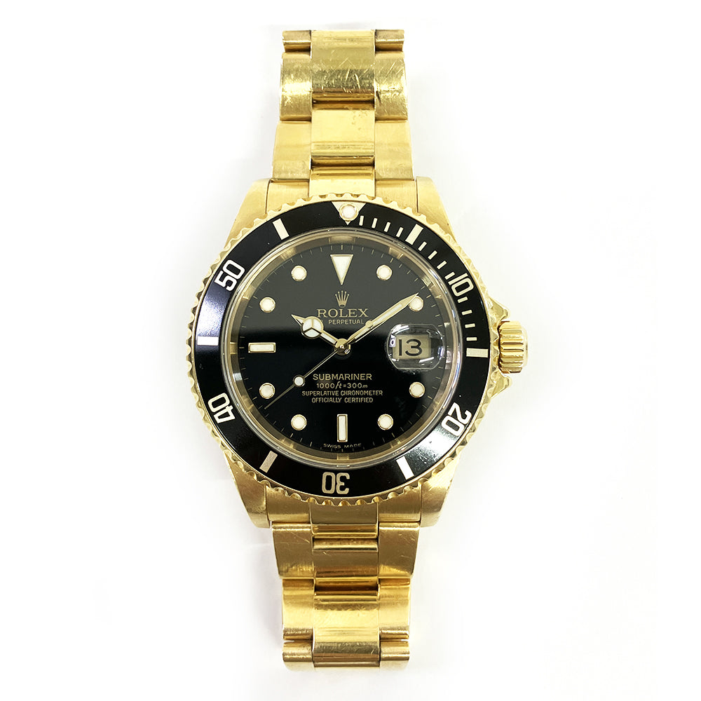 Rolex Submariner Date Black Dial 16618LN (2005)