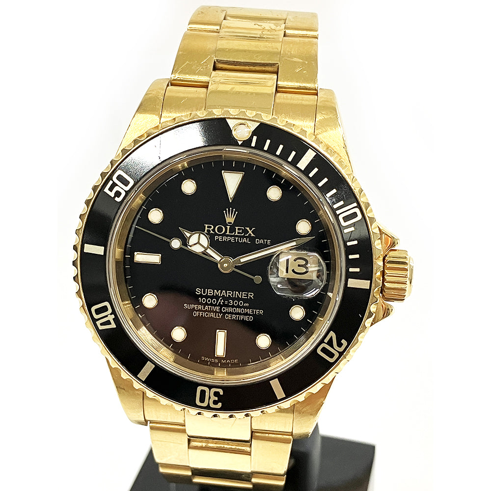 Rolex Submariner Date Black Dial 16618LN (2005)