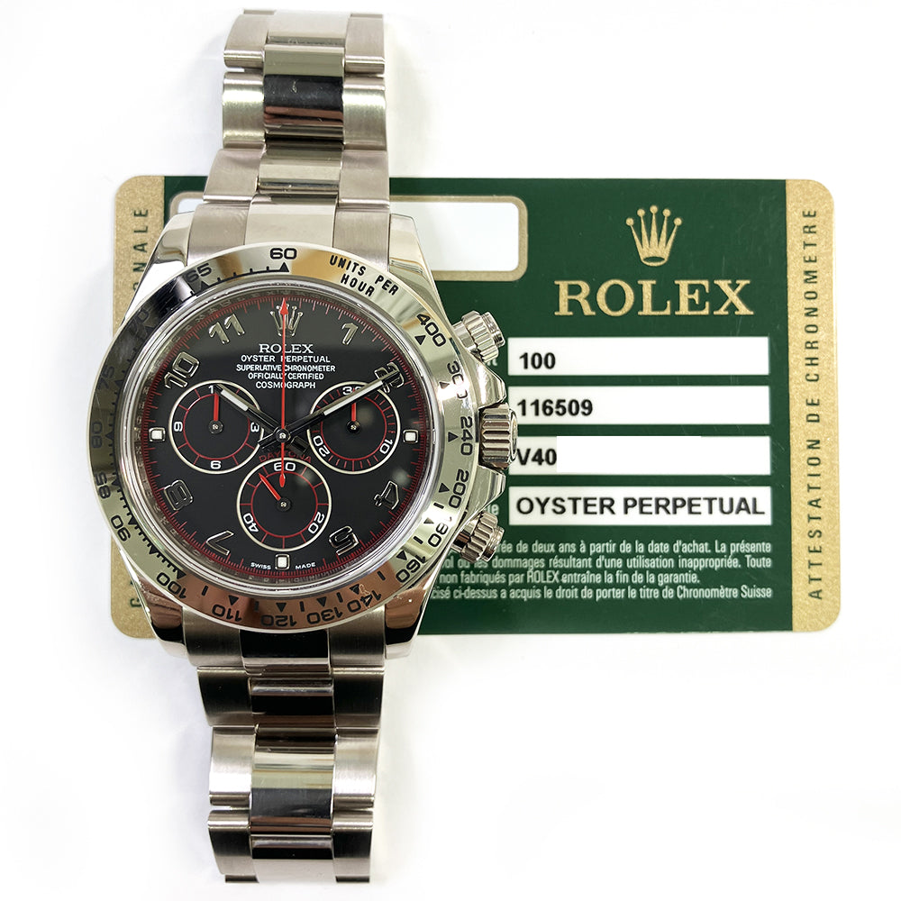 Rolex Daytona Black Arabic Dial 116509