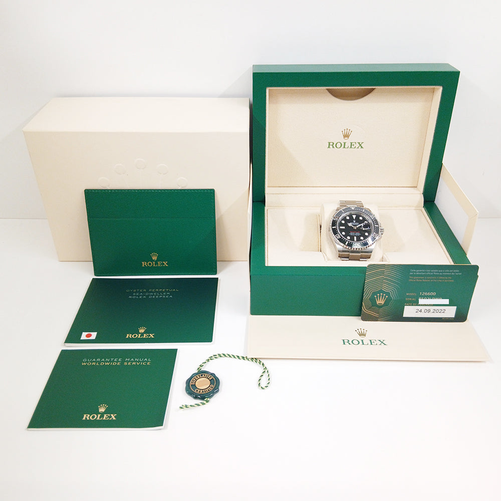 Rolex Sea-Dweller RED 43mm Black Dial 126600 (2022)