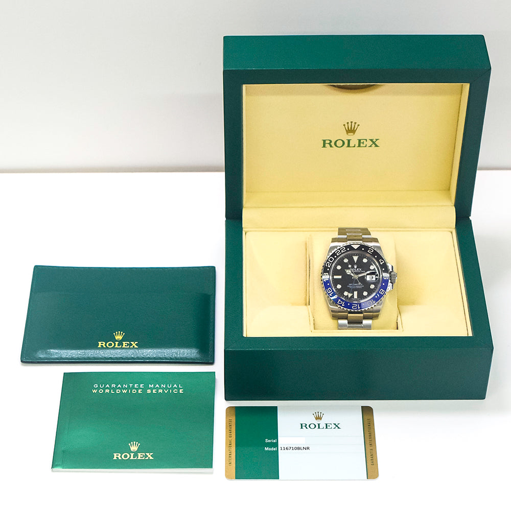 Rolex GMT-Master II "Batman" Steel Dial 116710BLNR (2016)