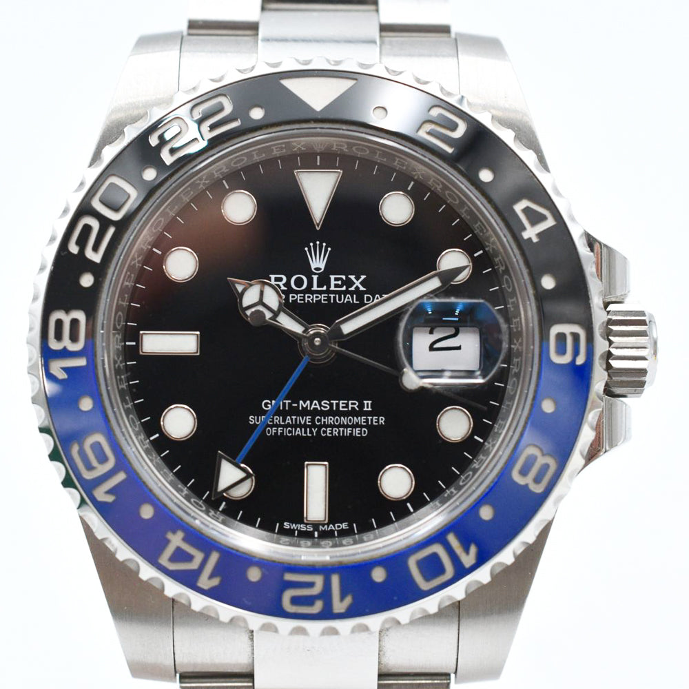 Rolex GMT-Master II "Batman" Steel Dial 116710BLNR (2016)