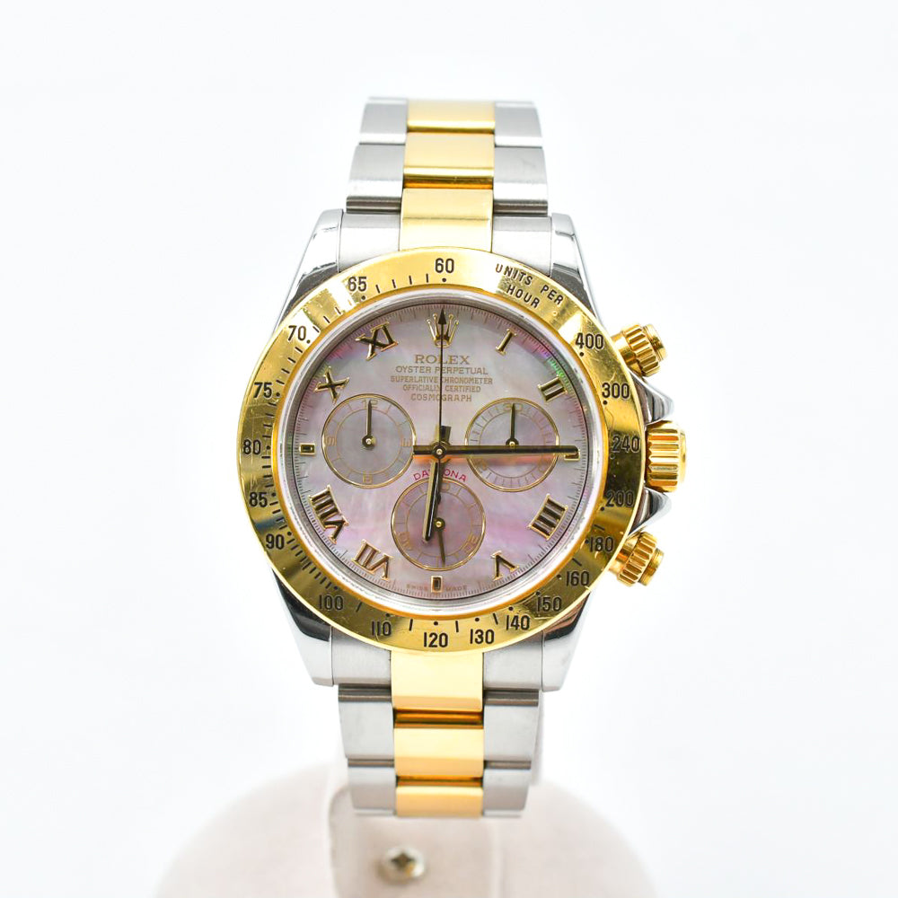 Rolex Daytona Mop Roman Dial 116523NR (2005)