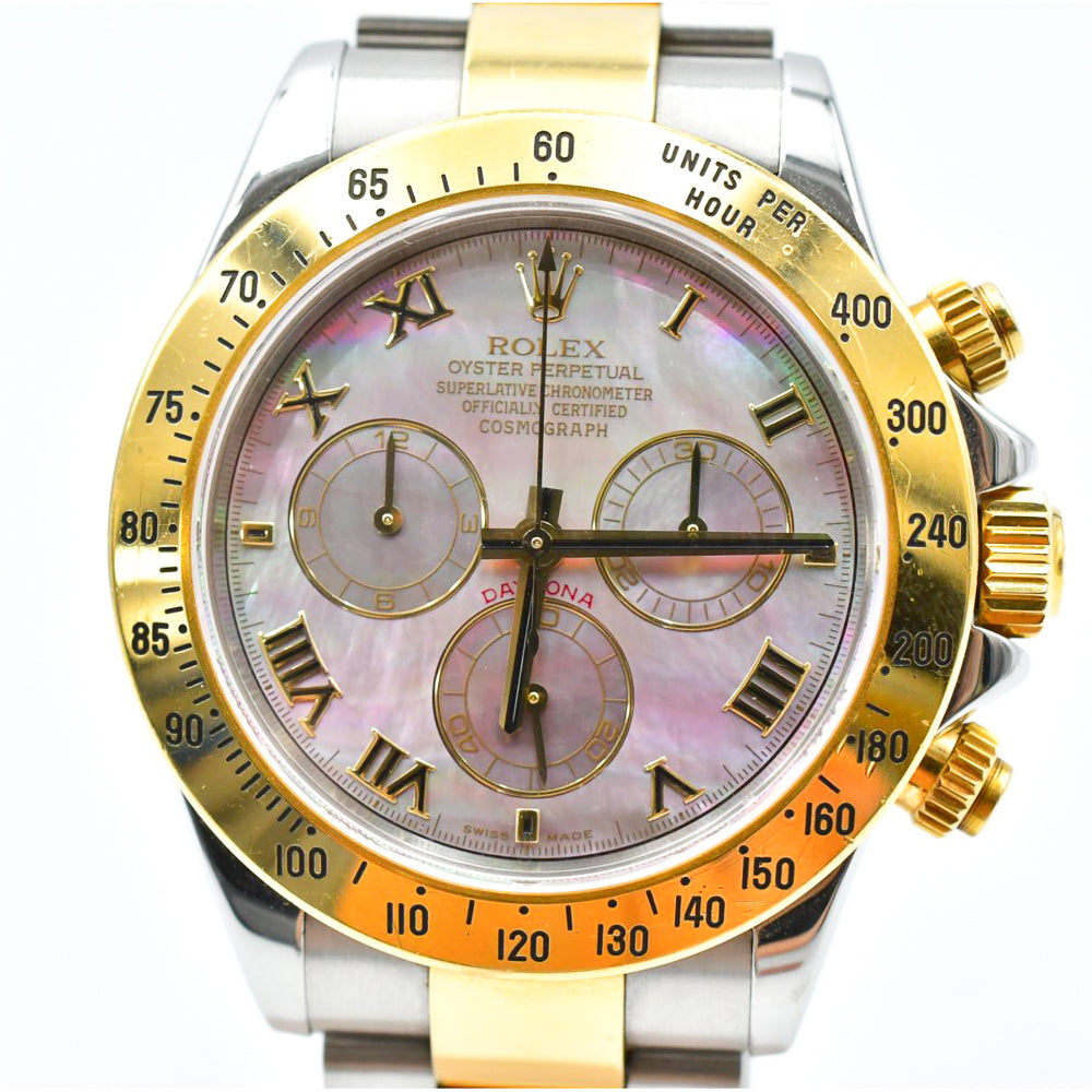 Rolex Daytona Mop Roman Dial 116523NR (2005)