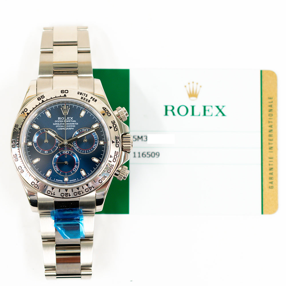 Rolex Daytona Blue Dial 116509 (2017)