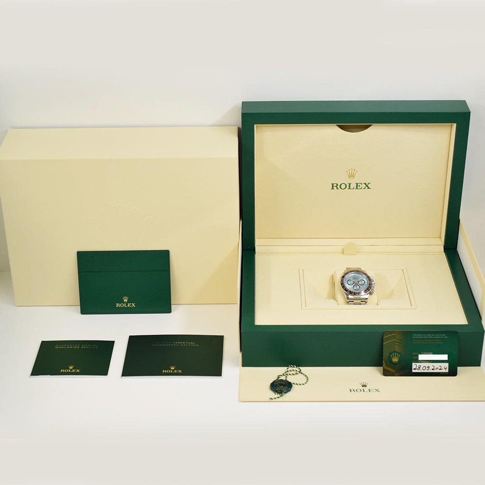 Rolex Daytona Platinum Ice Blue Dial 126506 (2024)