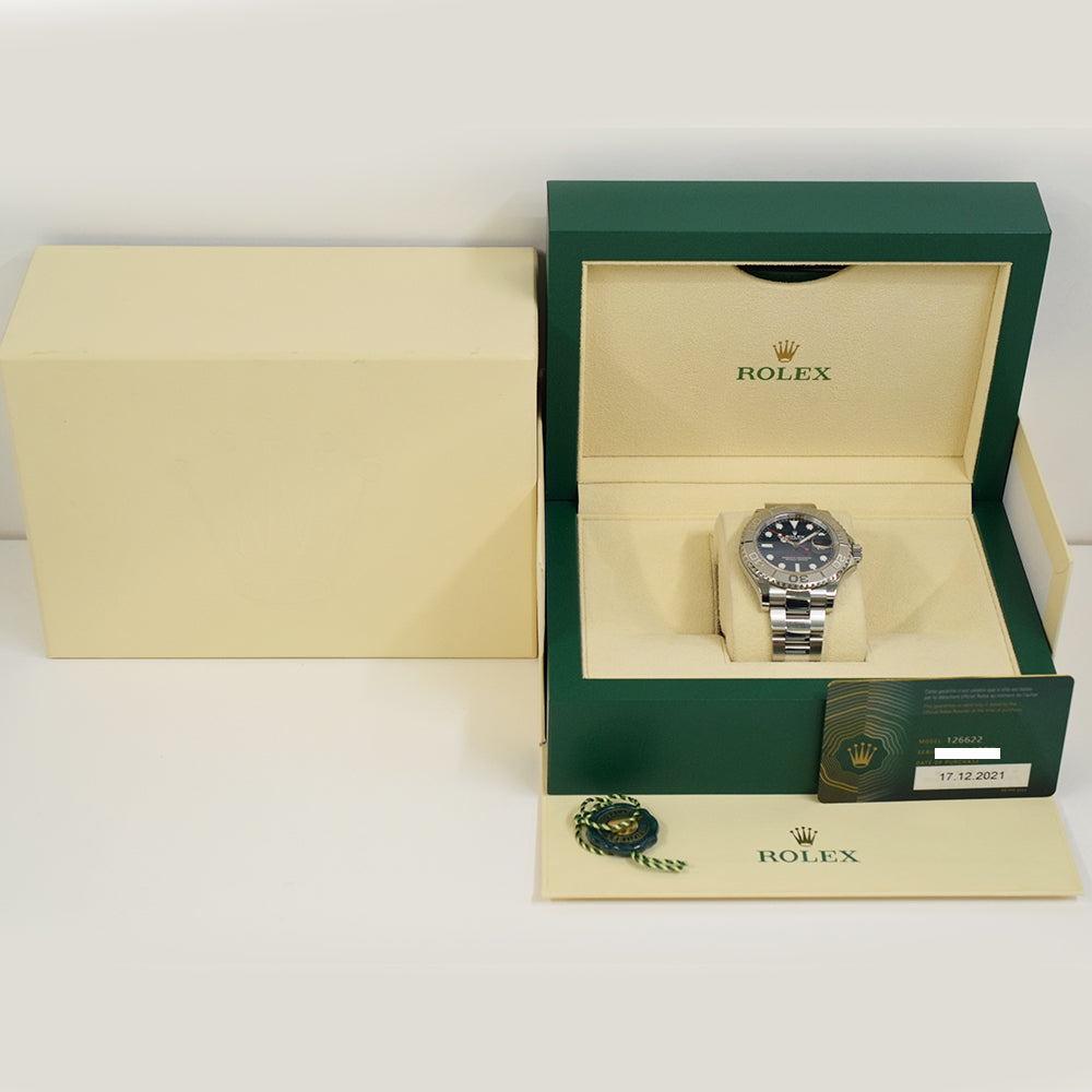 Rolex Yacht-Master 40mm Blue Dial 126622 (2021)